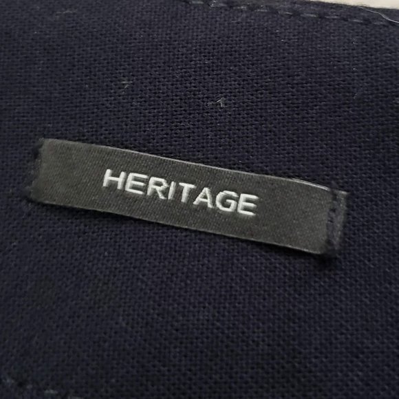 Talbots Women’s Petites Heritage Straight Dark Blue Trouser Pants 8p - Picture 9 of 10